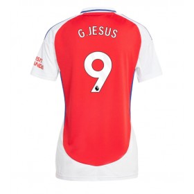 Arsenal Gabriel Jesus #9 Hemmakläder Dam 2024-25 Kortärmad